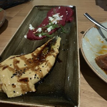 Rumi's Kitchen - Beet dip and butternut squash dip - Persian/Iranian Near Me - Alpharetta, Georgia Rumi's Kitchen - Beet dip and butternut squash dip - Persian/Iranian Near Me - Alpharetta, Georgia