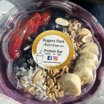 Rogers Park Nutrition Spot - Mixed berries protein bowl - Juice Bars & Smoothies Near Me - Chicago, Illinois Rogers Park Nutrition Spot - Mixed berries protein bowl - Juice Bars & Smoothies Near Me - Chicago, Illinois