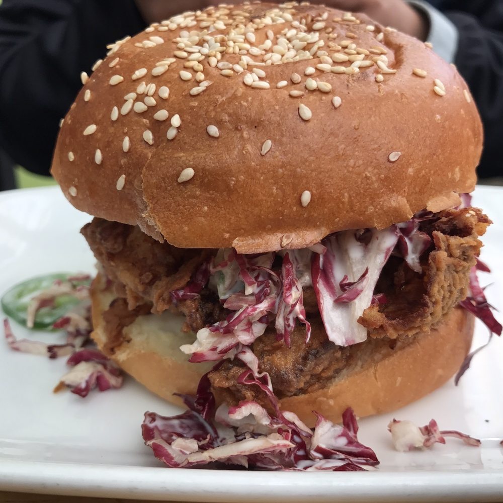 Starbelly - Fried chicken sandwich needs more seasoning - New American Near Me - San Francisco, California Starbelly - Fried chicken sandwich needs more seasoning - New American Near Me - San Francisco, California