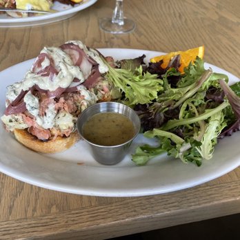 First Street Haven - Veggie toast with smoked salmon - Breakfast & Brunch Near Me - Port Angeles, Washington