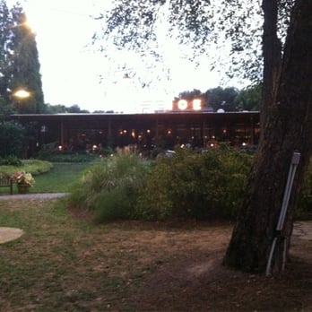 Canoe - Looking at outside seating - New American Near Me - Atlanta, Georgia