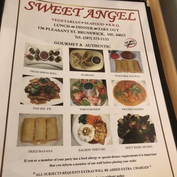 Sweet Angel - Menu - Thai Near Me - Brunswick, Maine Sweet Angel - Menu - Thai Near Me - Brunswick, Maine