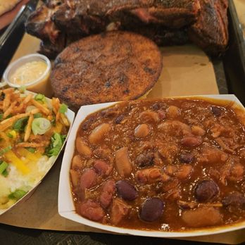 Bad Brads BBQ - Pizza and slab meal.plus grits, beans and Cornbread side - Barbeque Near Me - Livonia, Michigan Bad Brads BBQ - Pizza and slab meal.plus grits, beans and Cornbread side - Barbeque Near Me - Livonia, Michigan
