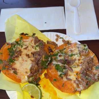 Rivera's Tacos - A sprinkle of meat on Birria tacos ordered - Mexican Near Me - Long Beach, California Rivera's Tacos - A sprinkle of meat on Birria tacos ordered - Mexican Near Me - Long Beach, California