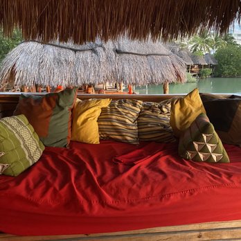 Thai Restaurant - Our lounging place after eating. It's in our hut! - Thai Near Me - Cancún, ROO Thai Restaurant - Our lounging place after eating. It's in our hut! - Thai Near Me - Cancún, ROO