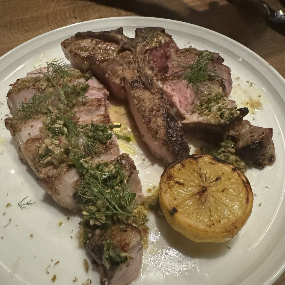 Ofena - Pork Bistecca - Italian Near Me - San Francisco, California