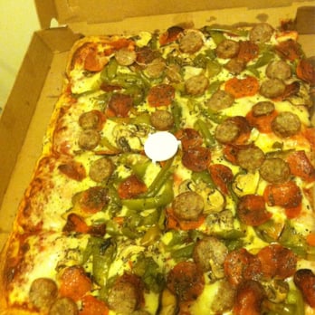 Leone's Sub & Pizza - Leone's special: sausage, pepperoni, mushrooms and peppers. - Sandwiches Near Me - Somerville, Massachusetts