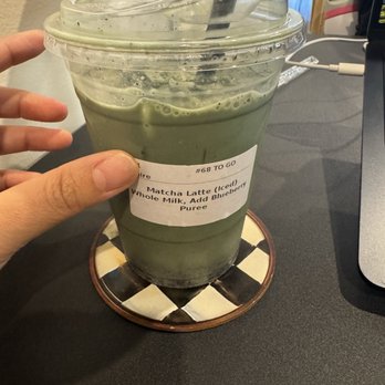 Wake Cafe - Blueberry matcha - Bubble Tea Near Me - Upland, California Wake Cafe - Blueberry matcha - Bubble Tea Near Me - Upland, California