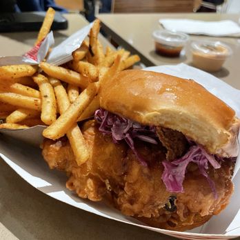 Izzy & Wooks - Crispy Mochiko Chicken sandwich - Burgers Near Me - San Francisco, California