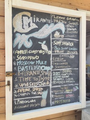 Menu photo 2 Cafe Mirante Praiano, SA Menu photo 2 Cafe Mirante Praiano, SA