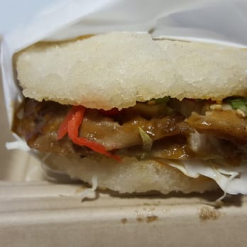 Okamoto Kitchen - Pork Chashu Sandwich. It's not a pork belly bun, but it's just as good. - Food Trucks Near Me - Los Angeles, California