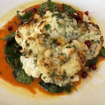 The Beachcomber - Macadamia nut crusted cauliflower - Seafood Near Me - Newport Beach, California The Beachcomber - Macadamia nut crusted cauliflower - Seafood Near Me - Newport Beach, California