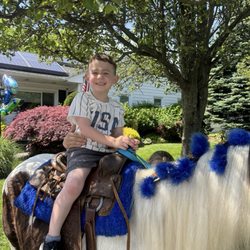 Steppin'out Ponies - Pony rides are an additional add on, but a huge hit.