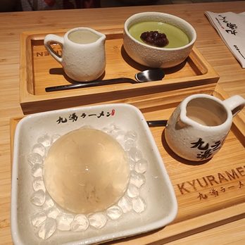 Kyuramen - Bayu and Jacob gave us great service. Would highly recommend the desserts and omurice. Great ambience. - Ramen Near Me - Henderson, Nevada