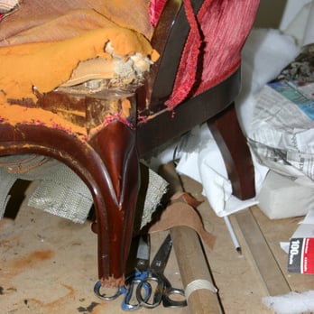 Tc Mack Upholstery - chair damaged by movers - Furniture Reupholstery Near Me - Fort Lupton, Colorado Tc Mack Upholstery - chair damaged by movers - Furniture Reupholstery Near Me - Fort Lupton, Colorado