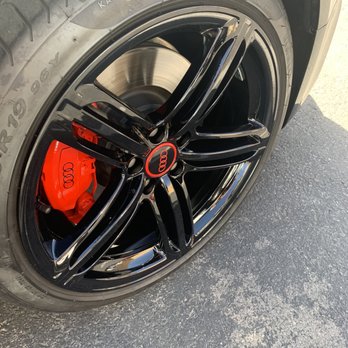 My Wheel Guy - High glass black and look at those beautiful red rings!! - Wheel & Rim Repair Near Me - Henderson, Nevada My Wheel Guy - High glass black and look at those beautiful red rings!! - Wheel & Rim Repair Near Me - Henderson, Nevada