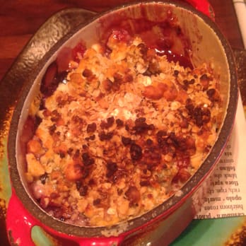 Centro Bar & Kitchen - VERY fresh blueberry cobbler - Tapas/Small Plates Near Me - Reno, Nevada