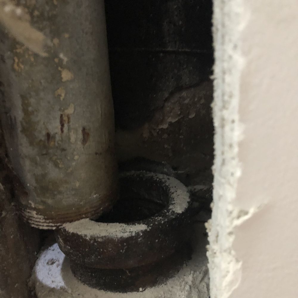The Twin Home Experts - This is a closeup of the sewer vent pipe coming up from the sewer line and not being connected to the vent going up to the roof. - Plumbing Near Me - Van Nuys, California The Twin Home Experts - This is a closeup of the sewer vent pipe coming up from the sewer line and not being connected to the vent going up to the roof. - Plumbing Near Me - Van Nuys, California