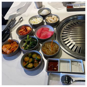 Mr BBQ Jr - Banchan Side Dishes - Korean Near Me - Tustin, California Mr BBQ Jr - Banchan Side Dishes - Korean Near Me - Tustin, California