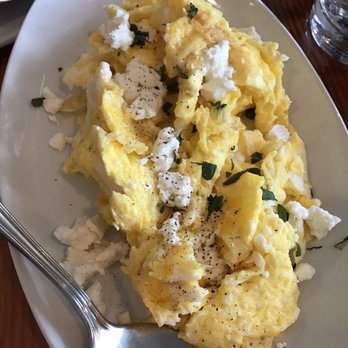 Brimmer & Heeltap - Six egg scramble ($16) large family style - New American Near Me - Seattle, Washington Brimmer & Heeltap - Six egg scramble ($16) large family style - New American Near Me - Seattle, Washington