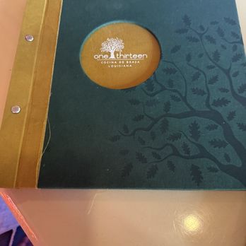 One Thirteen - Menu - Cocktail Bars Near Me - Hammond, Louisiana