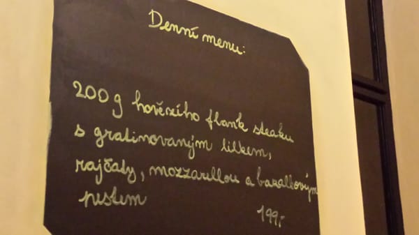 Menu photo 2 Peter's Burger Pub Prague, PR Menu photo 2 Peter's Burger Pub Prague, PR
