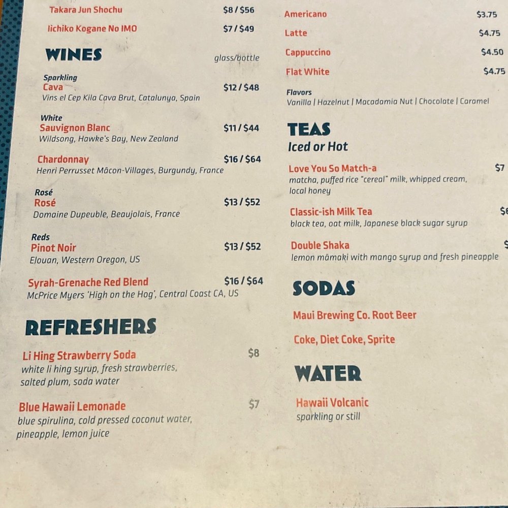 Piko Kitchen + Bar - Menu (March 2023) - Cocktail Bars Near Me - Honolulu, Hawaii Piko Kitchen + Bar - Menu (March 2023) - Cocktail Bars Near Me - Honolulu, Hawaii