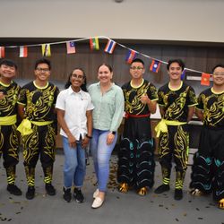 Soaring Phoenix Dragon and Lion Dance Association - Us with the Soaring Phoenix team