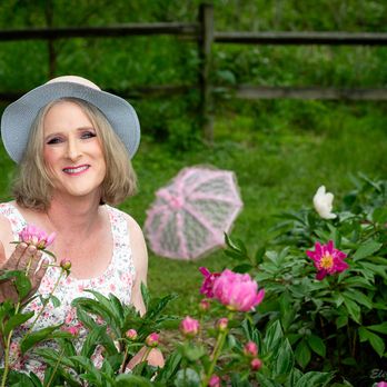 Makeovers With Elizabeth Taylor - Allison relaxes in the field of peonies. - Makeup Artists Near Me - Takoma Park, Maryland Makeovers With Elizabeth Taylor - Allison relaxes in the field of peonies. - Makeup Artists Near Me - Takoma Park, Maryland