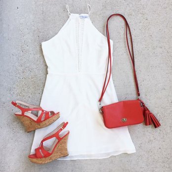 Clothes Mentor Park North San Antonio, TX - Great outfit for a stroll down the River Walk. Dress $8, Wedges size 8 $18 and a cute Coach handbag for $40. - Women's Clothing Near Me - San Antonio, Texas Clothes Mentor Park North San Antonio, TX - Great outfit for a stroll down the River Walk. Dress $8, Wedges size 8 $18 and a cute Coach handbag for $40. - Women's Clothing Near Me - San Antonio, Texas