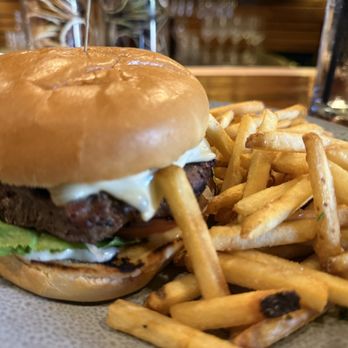 Lewis & Main - Wagyu Burger w/ a bite. Yummmy too. - New American Near Me - Monroe, Washington Lewis & Main - Wagyu Burger w/ a bite. Yummmy too. - New American Near Me - Monroe, Washington