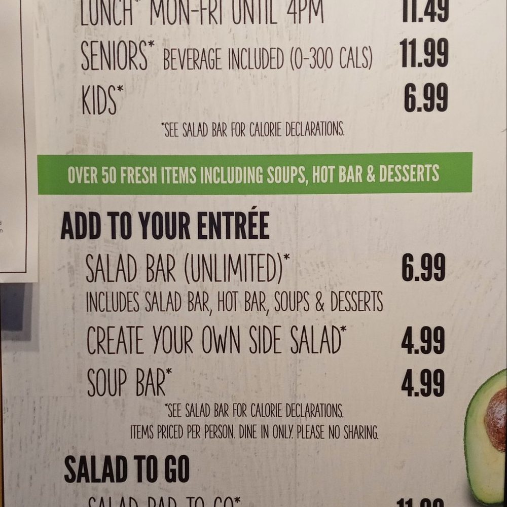 Sizzler - Salad menu 12.28.21 - Seafood Near Me - Pinole, California Sizzler - Salad menu 12.28.21 - Seafood Near Me - Pinole, California