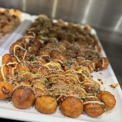 Tokyo Central - Yorba Linda - Takoyaki Balls at the hot warm food station, sold per pound 05.22.25