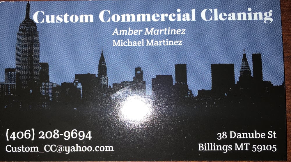 CUSTOM COMMERCIAL CLEANING 1669 Fantan St, Billings, MT Yelp