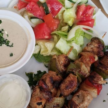 Falafel N Cafe - Chicken kebab platter was delicious! - Mediterranean Near Me - Clearwater, Florida Falafel N Cafe - Chicken kebab platter was delicious! - Mediterranean Near Me - Clearwater, Florida