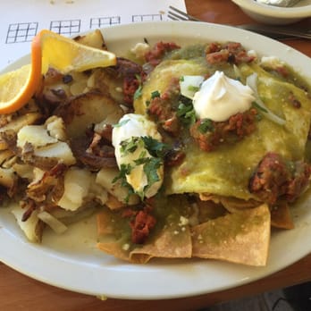 Golden Egg Cafe - Chila-quiles!!!! Bang!!! - Breakfast & Brunch Near Me - Oxnard, California