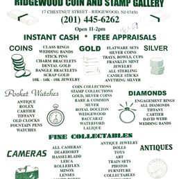 Exterior photo of Ridgewood Coin & Stamp - Ridgewood, New Jersey Exterior photo of Ridgewood Coin & Stamp - Ridgewood, New Jersey