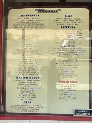 Menu photo 1 Pedro's Pizza Chowchilla, CA Menu photo 1 Pedro's Pizza Chowchilla, CA