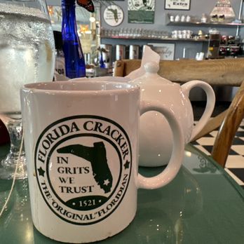 Florida Cracker Lunch on Limoges - Hot tea and iced cold water! - American Near Me - Dade City, Florida Florida Cracker Lunch on Limoges - Hot tea and iced cold water! - American Near Me - Dade City, Florida