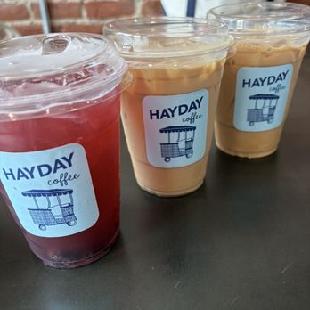 Hayday Coffee - Right on Time, 2 iced lattes - Coffee & Tea Near Me - Atlantic City, New Jersey Hayday Coffee - Right on Time, 2 iced lattes - Coffee & Tea Near Me - Atlantic City, New Jersey