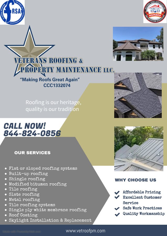 Slide of Veterans Roofing & Property Maintenance