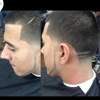 Village Barber Shop - Caesar haircut with a tape up andb two lines and chin stripe ,Slick!!! - Barbers Near Me - Great Neck, New York Village Barber Shop - Caesar haircut with a tape up andb two lines and chin stripe ,Slick!!! - Barbers Near Me - Great Neck, New York