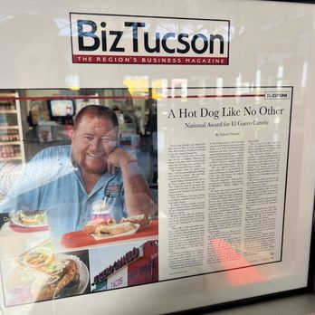 El Güero Canelo Restaurant - Owner's magazine story - Mexican Near Me - Tucson, Arizona El Güero Canelo Restaurant - Owner's magazine story - Mexican Near Me - Tucson, Arizona