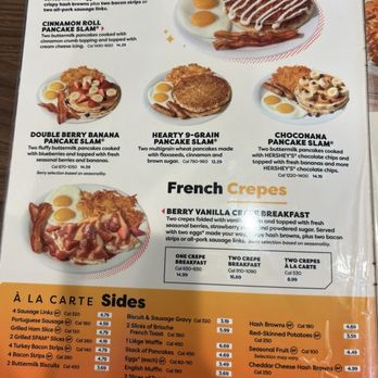 Denny's - Menu as of 5/11/25 - American Near Me - Kapolei, Hawaii