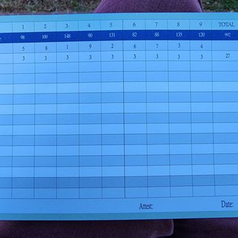 Rancho Park 3 Par Golf Course - Score card - Golf Near Me - Los Angeles, California