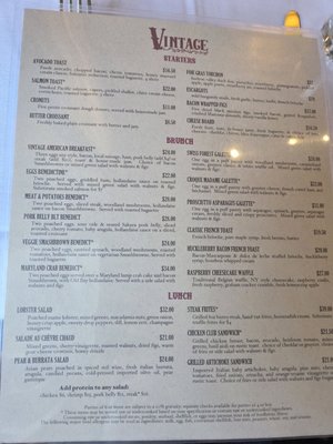 Menu photo 4 Vintage Vail, CO