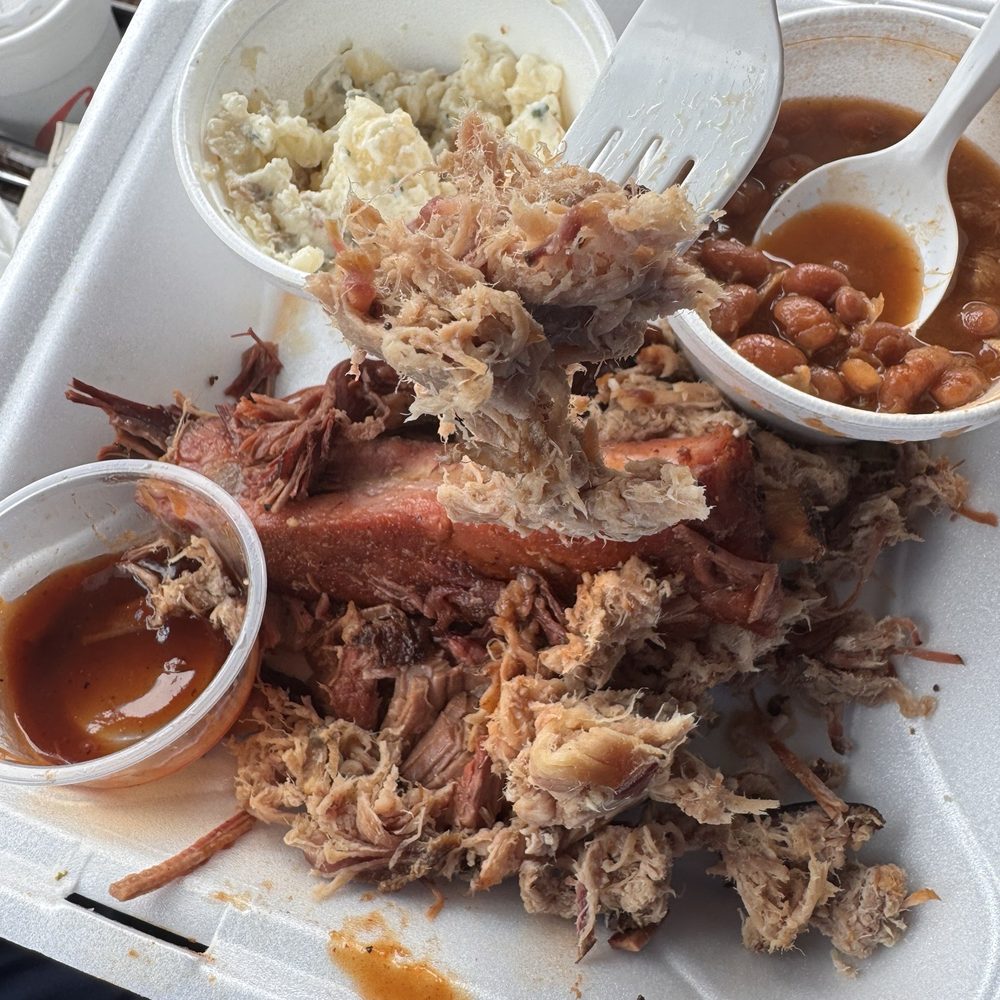 Pulled Pork close up Pulled Pork close up
