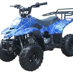 We carry a full line of Kid's quads. This is the 110. Remote kill switches and engine speed adjustments.