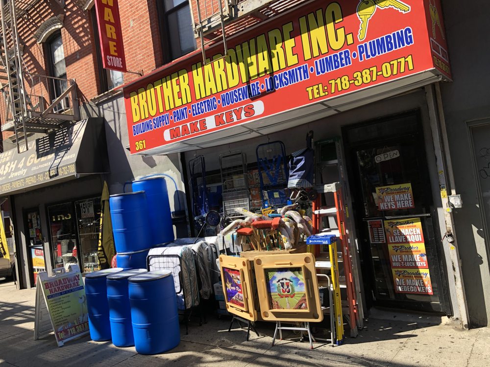 BROTHER HARDWARE Updated September 2024 361 Broadway, Brooklyn, New York Hardware Stores