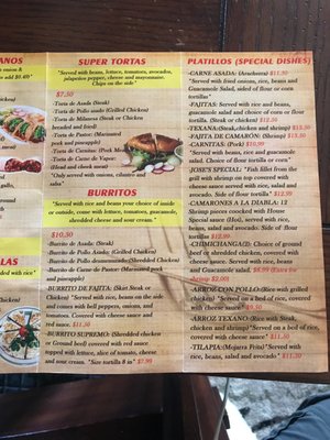 Menu photo 5 Salsas Cartersville, GA
